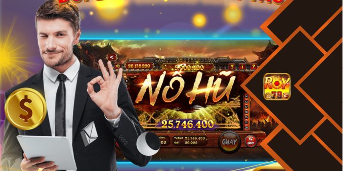 Slots Roy79 sở hữu giao diện đẹp mắt, bối cảnh kịch tính